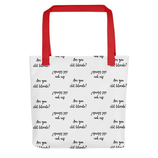 Are You Clit Literate? - Tote Bag