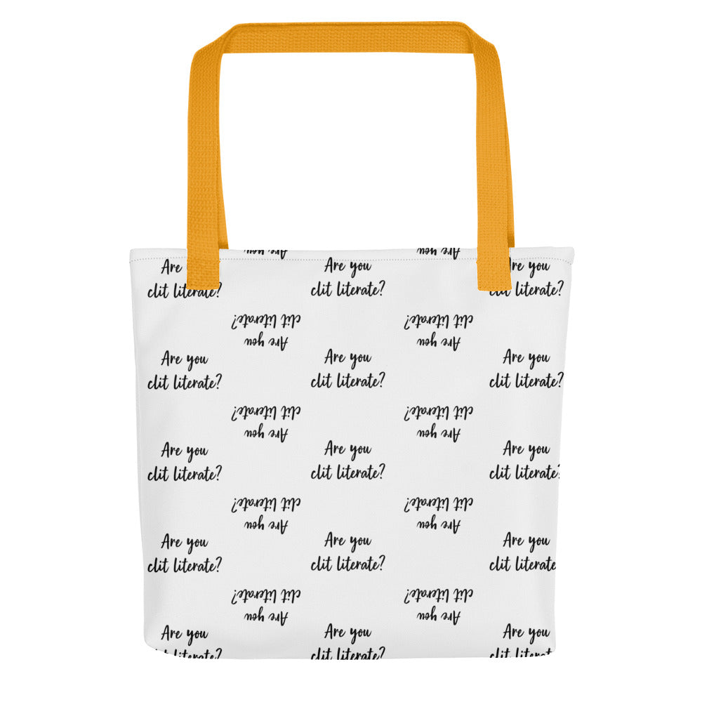 Are You Clit Literate? - Tote Bag