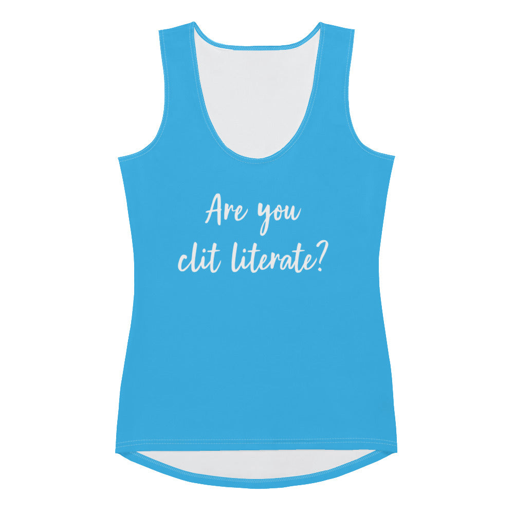 Are You Clit Literate? - Women's Athletic Tank Top