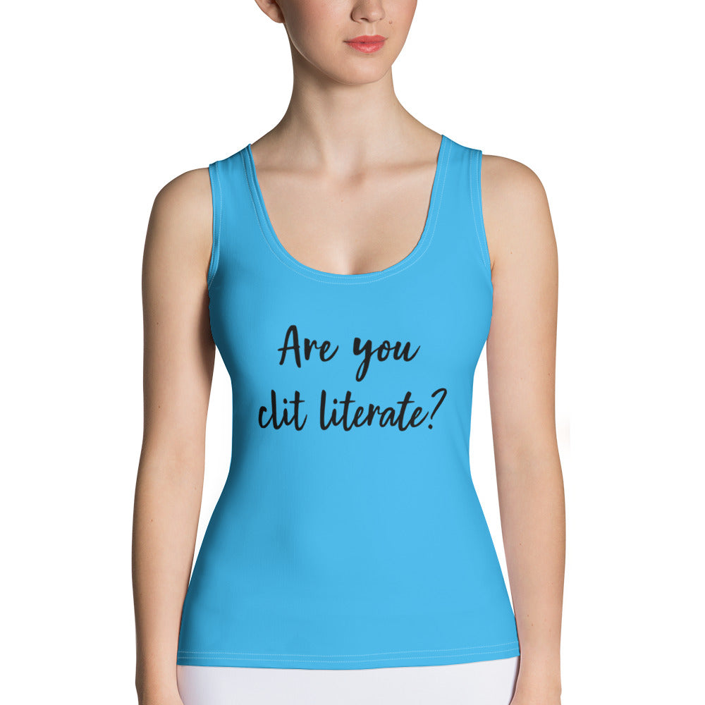 Are You Clit Literate? - Women's Athletic Tank Top