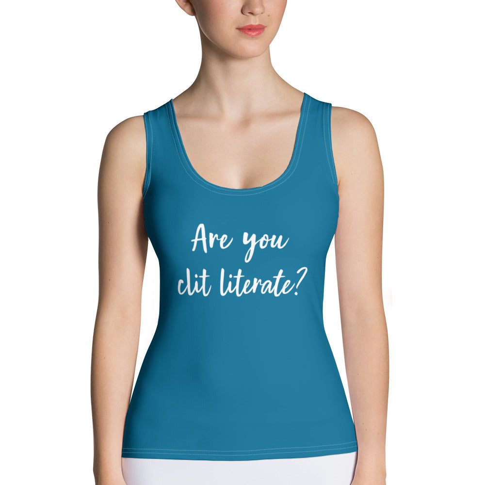 Are You Clit Literate? - Women's Athletic Tank Top