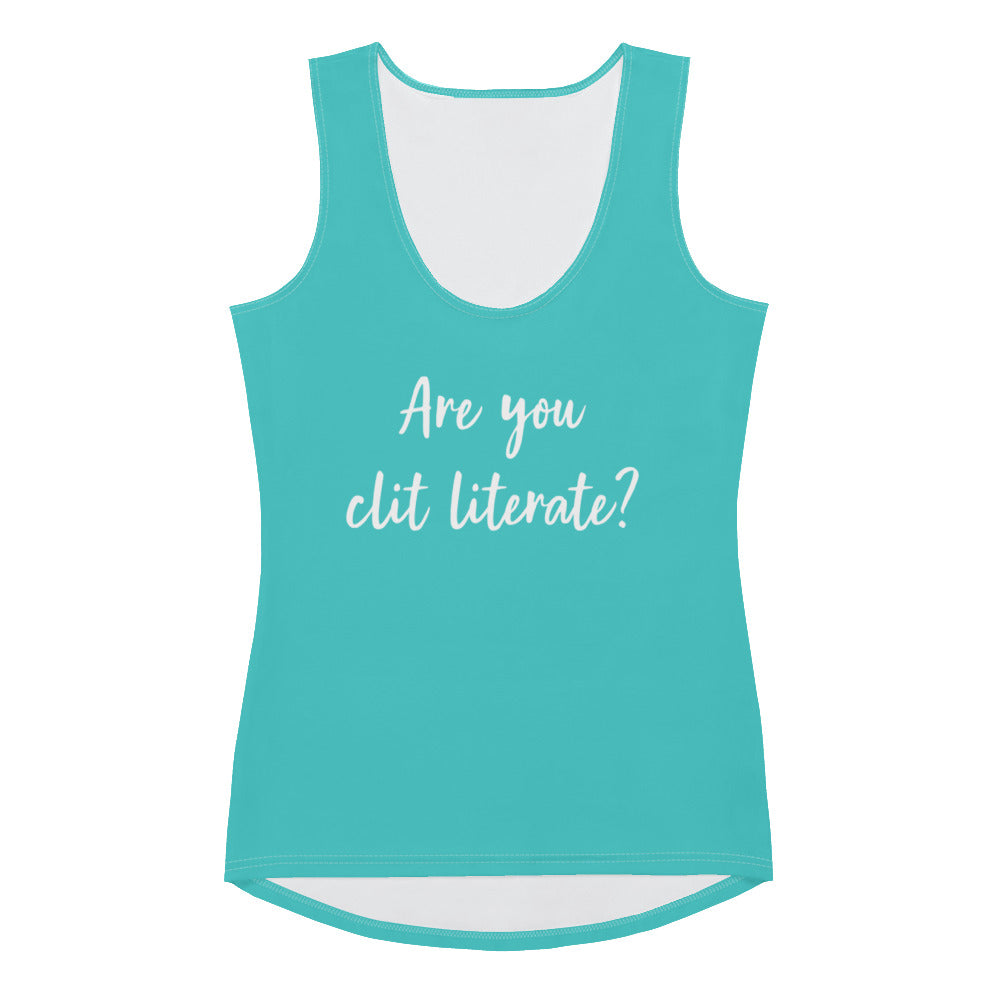 Are You Clit Literate? - Women's Athletic Tank Top