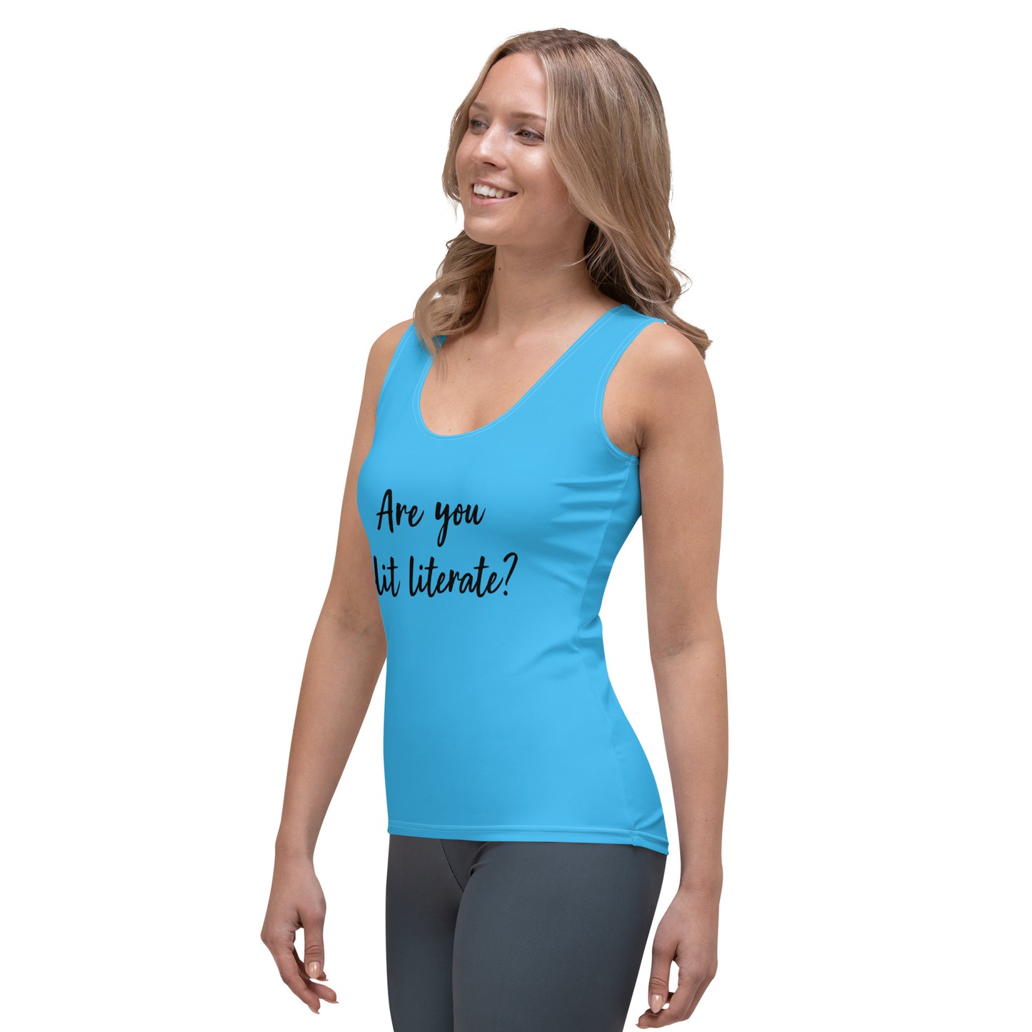 Are You Clit Literate? - Women's Athletic Tank Top