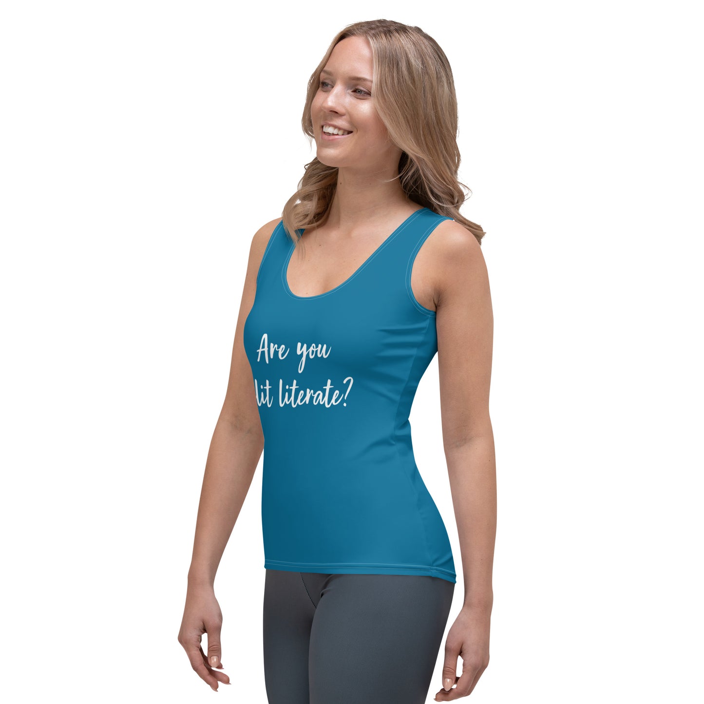 Are You Clit Literate? - Women's Athletic Tank Top