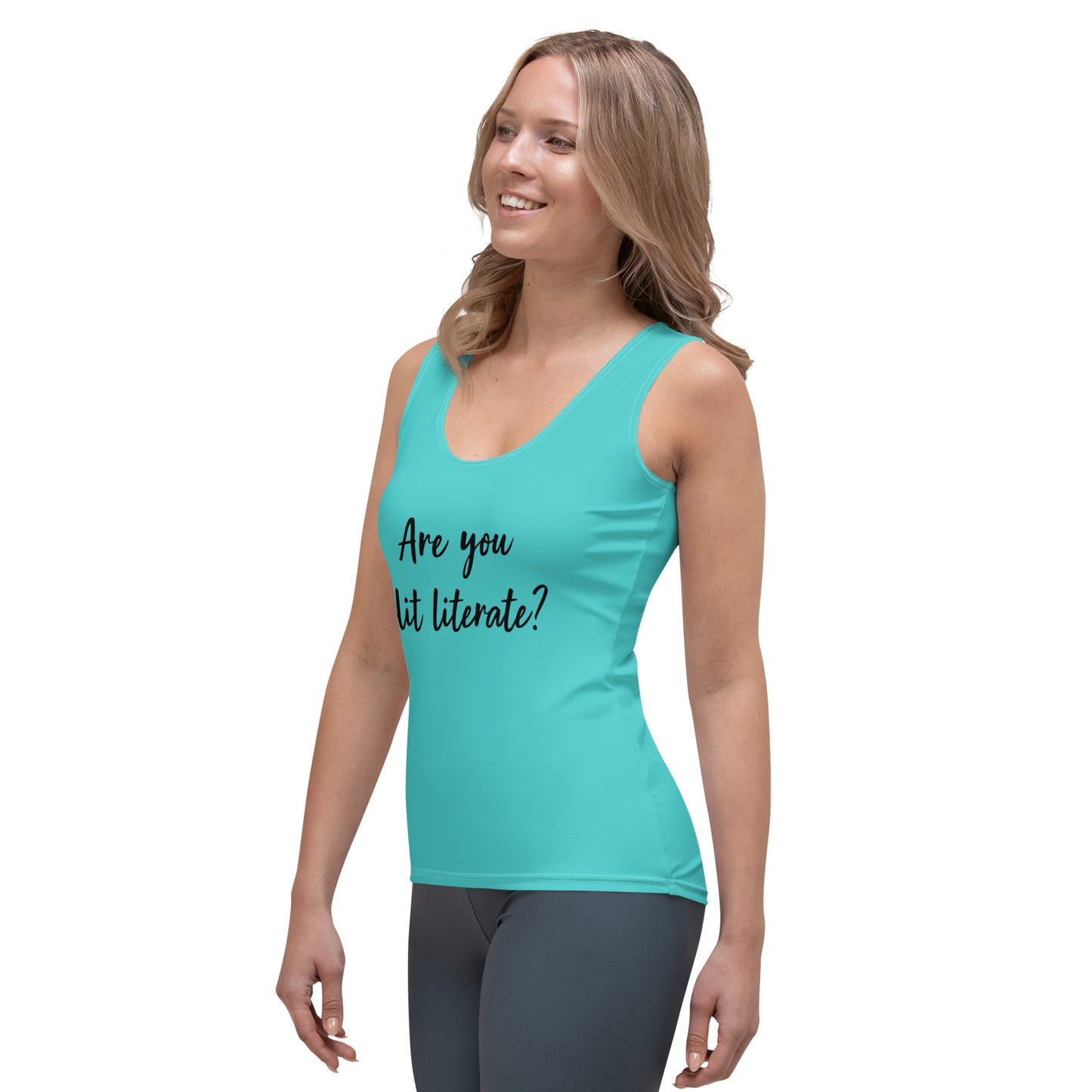 Are You Clit Literate? - Women's Athletic Tank Top