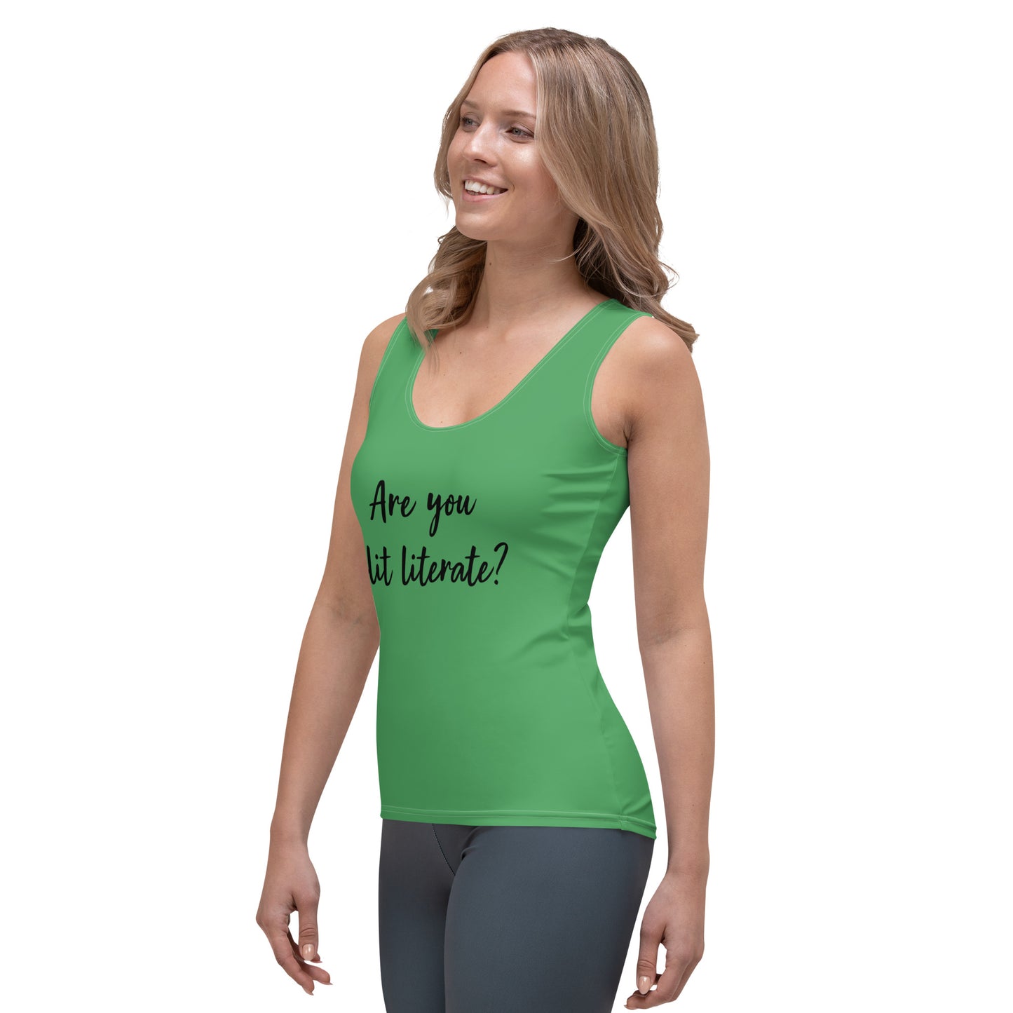 Are You Clit Literate? - Women's Athletic Tank Top