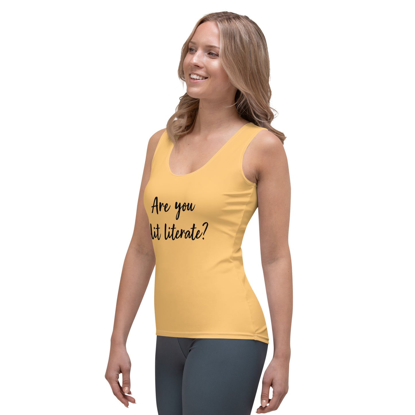 Are You Clit Literate? - Women's Athletic Tank Top