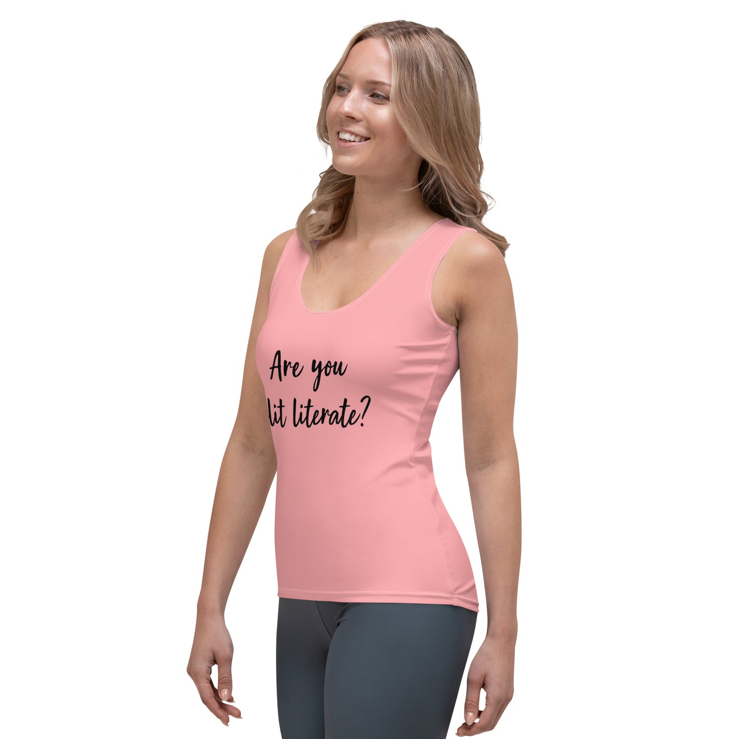 Are You Clit Literate? - Women's Athletic Tank Top