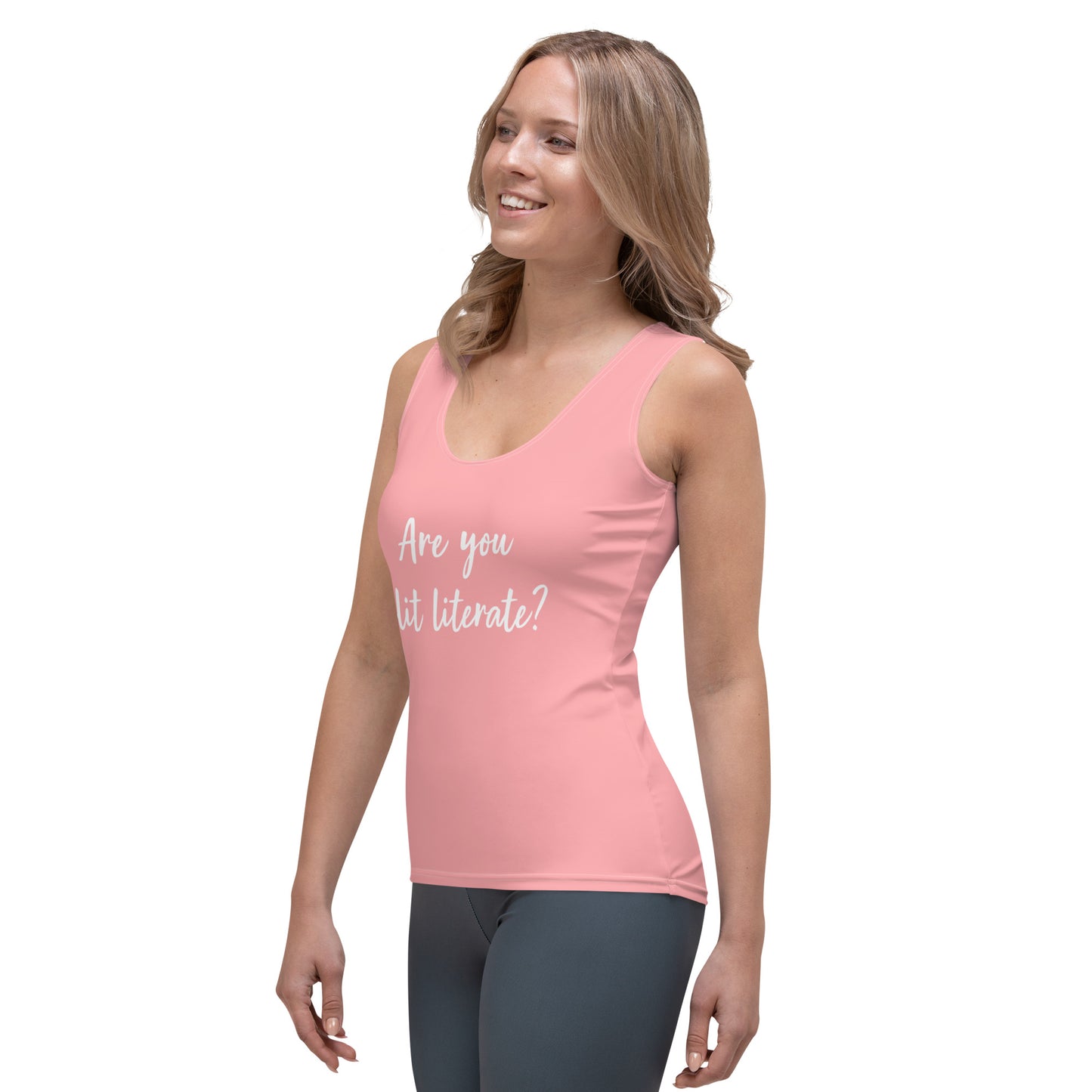 Are You Clit Literate? - Women's Athletic Tank Top