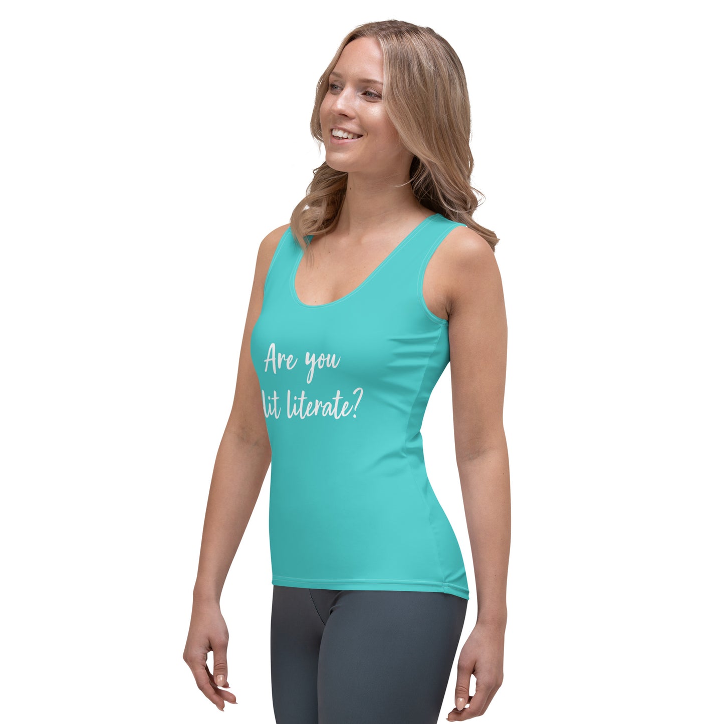 Are You Clit Literate? - Women's Athletic Tank Top