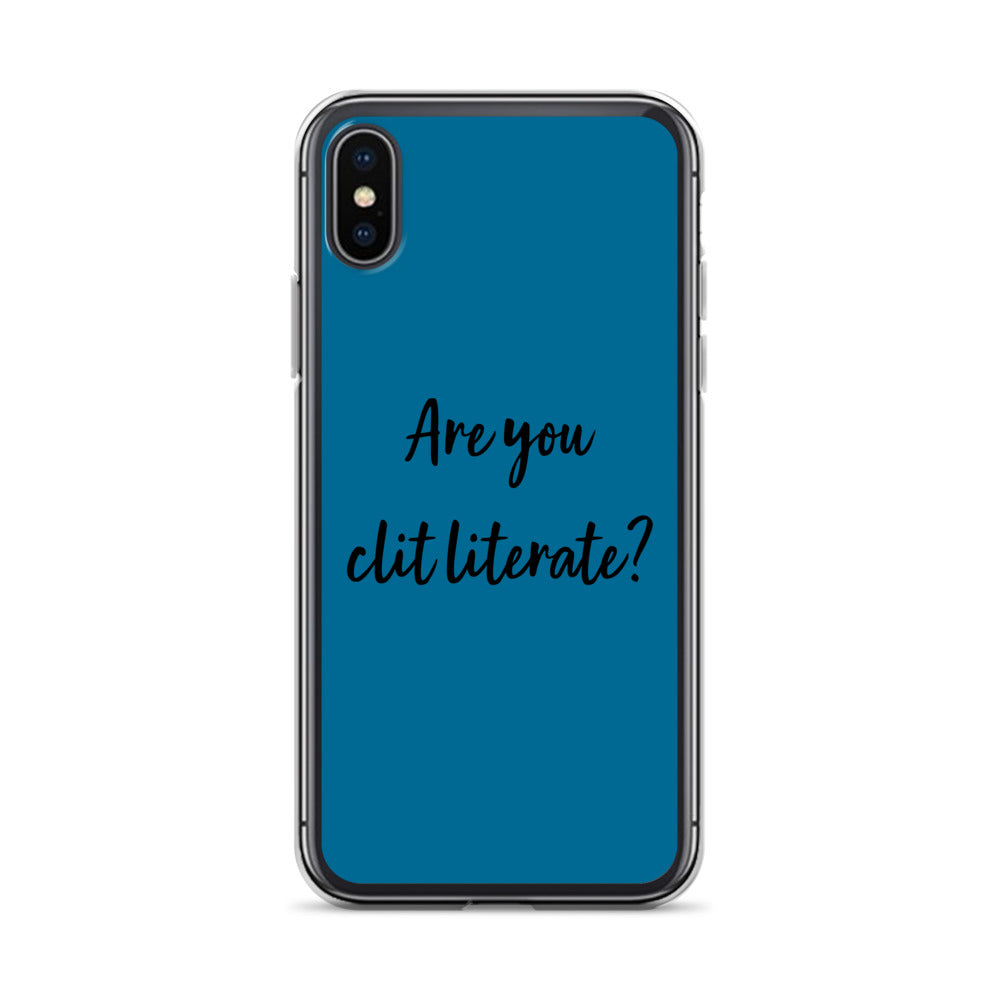 Are You Clit Literate? - Clear Case for iPhone®