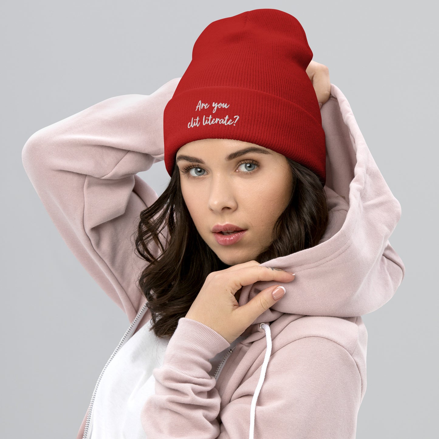 Are You Clit Literate? - Cuffed Beanie