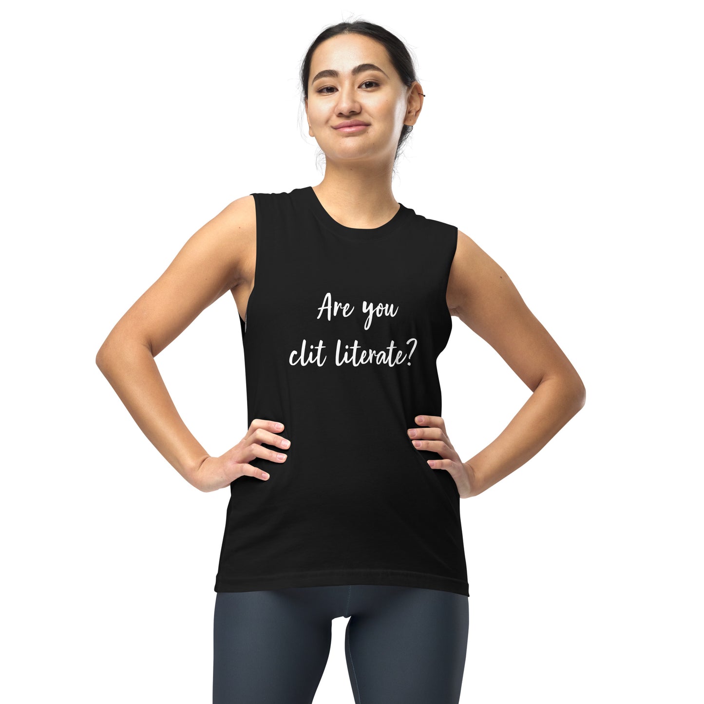 Are You Clit Literate? - Muscle Shirt