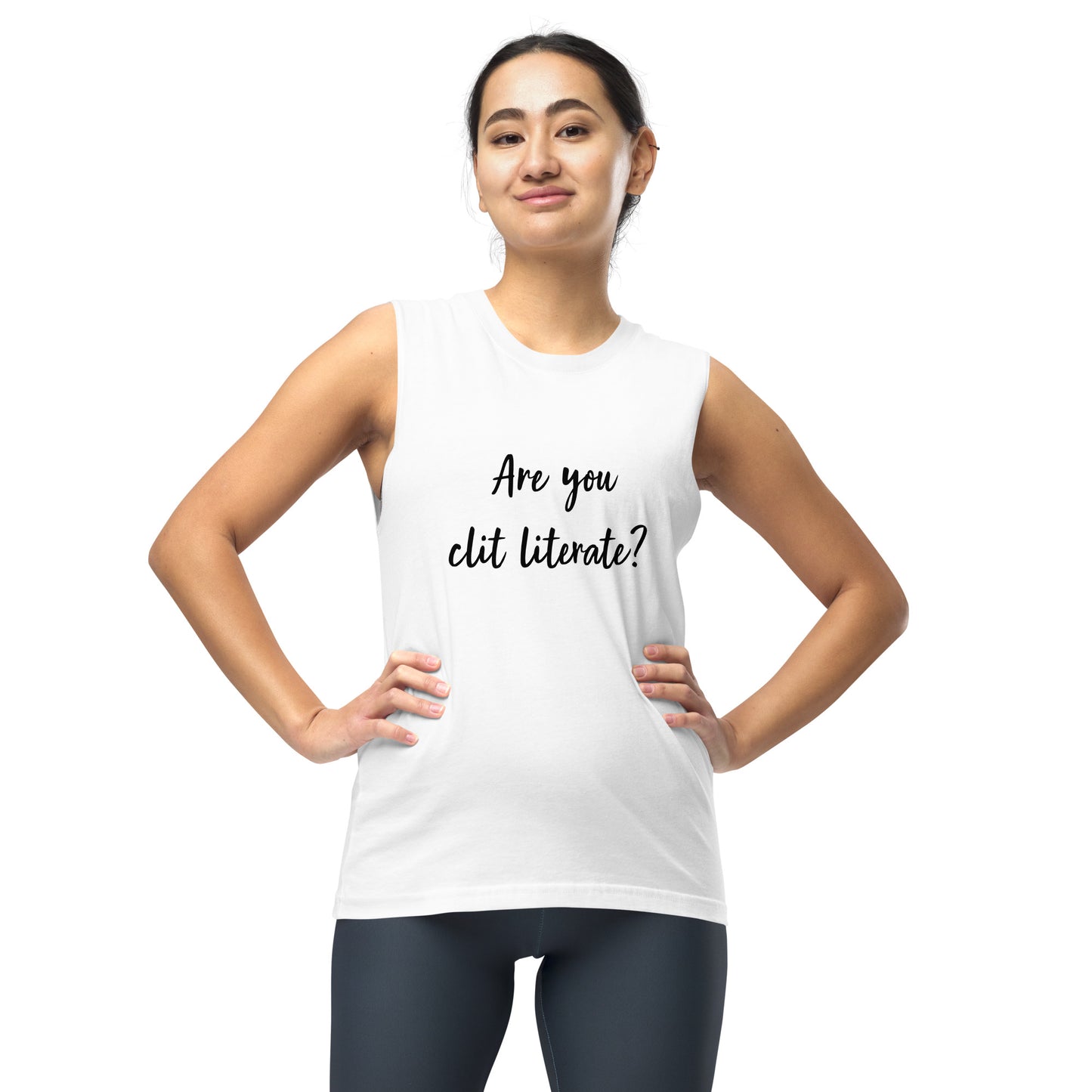 Are You Clit Literate? - Muscle Shirt